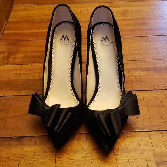 Madison black suede high heels - Picture 1 of 10